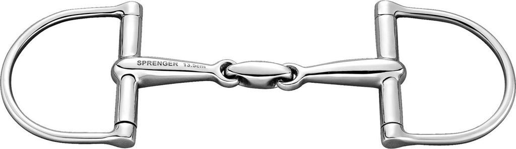 Sprenger D Ring 16 mm doppelt gebrochen Edelstahl, Größe:125 mm