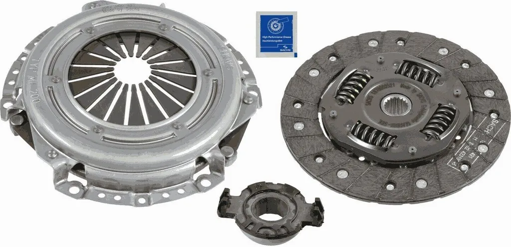 Kit d'embrayage neuf pour réparer une Peugeot 206 qui patine (2A/C)