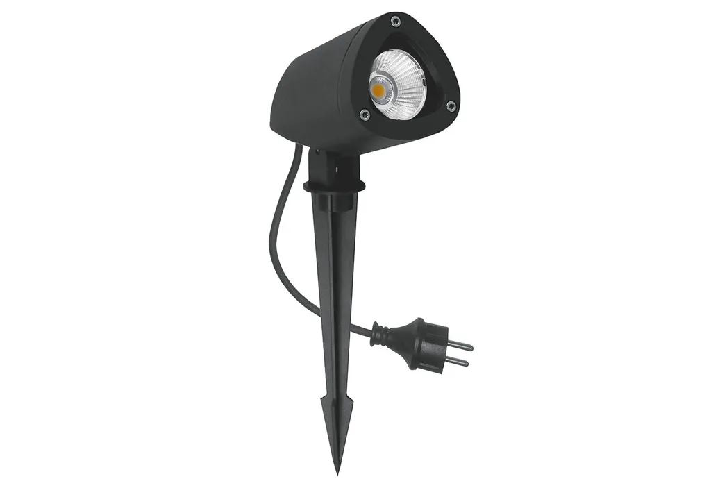 Luminaire de jardin LED à piquer 3000K - Projecteur extérieur étanche IP65