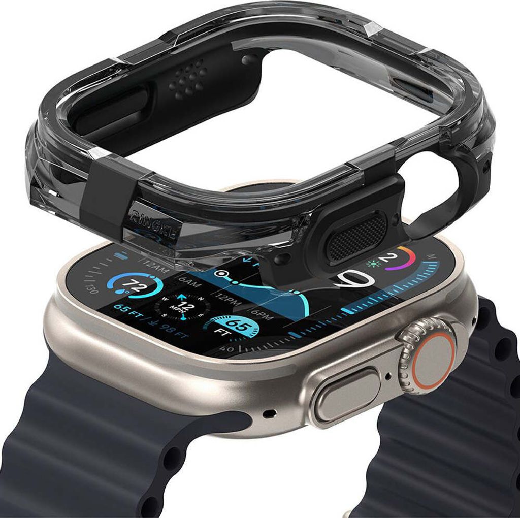 Ringke Fusion Stossstange Apple Watch Ultra 1/2 (49 Mm) Schwarz