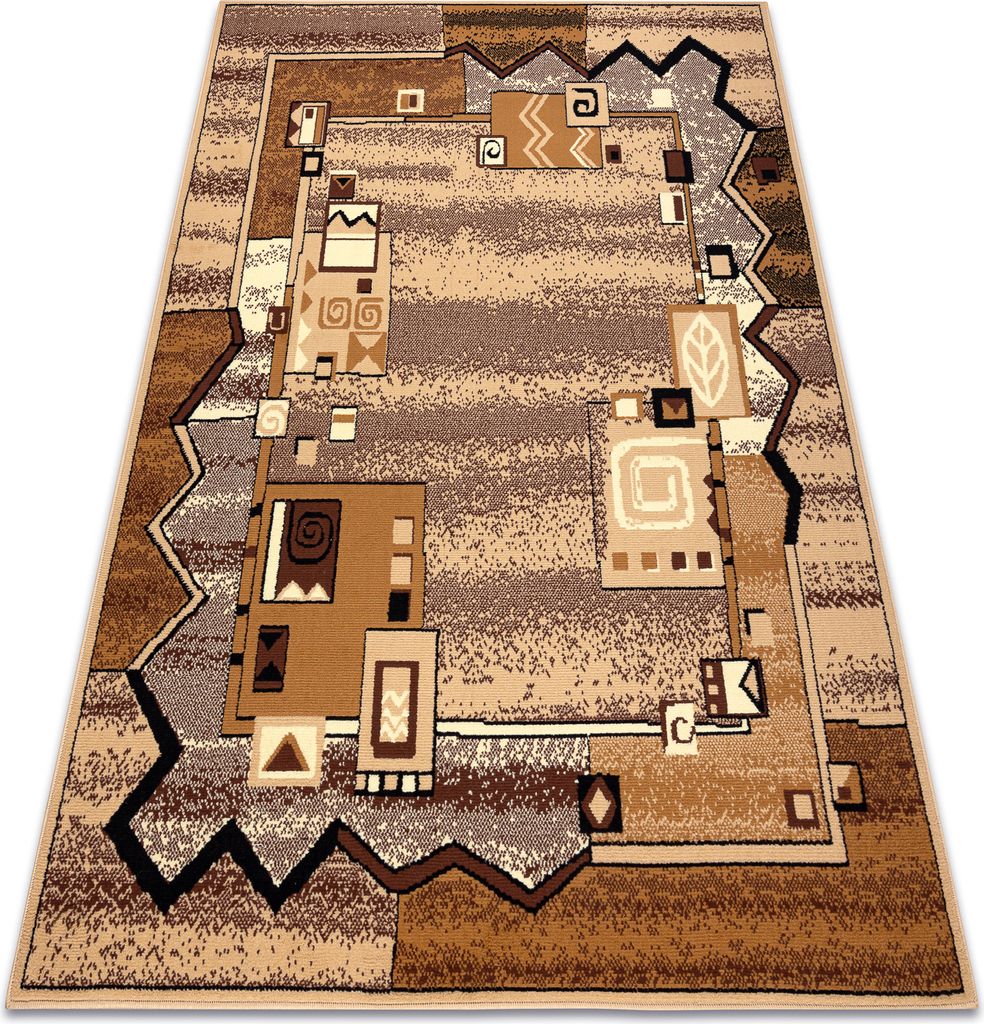 Teppich BCF Morad SZLACZEK Pfad, Klassisches - beige beige 120x170 cm