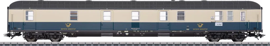 Wagon Postal Märklin 42851 : Fiabilité et Roulement Parfait pour Rail H0