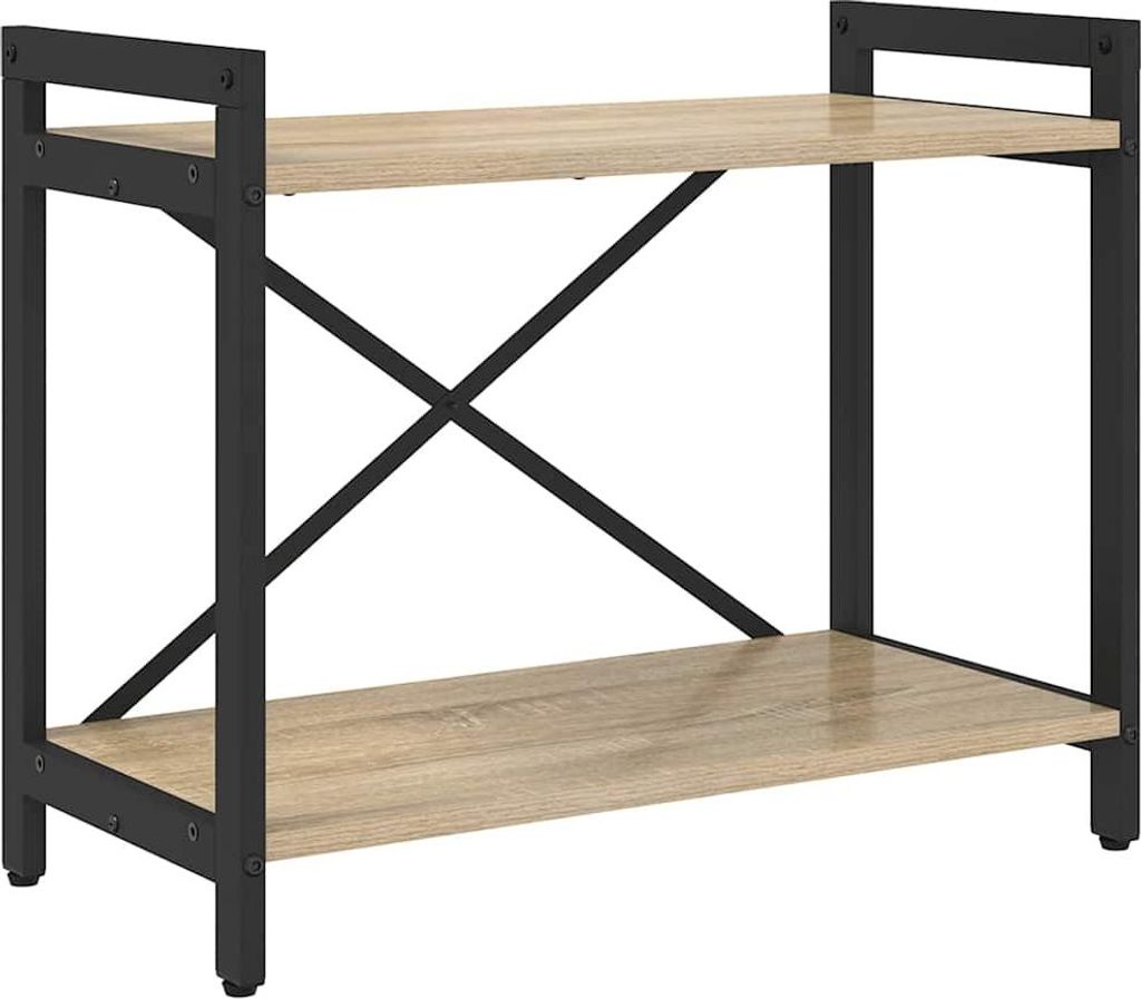 Bücherregal Sonoma-Eiche 60 x 30 x 50 cm Holzwerkstoff