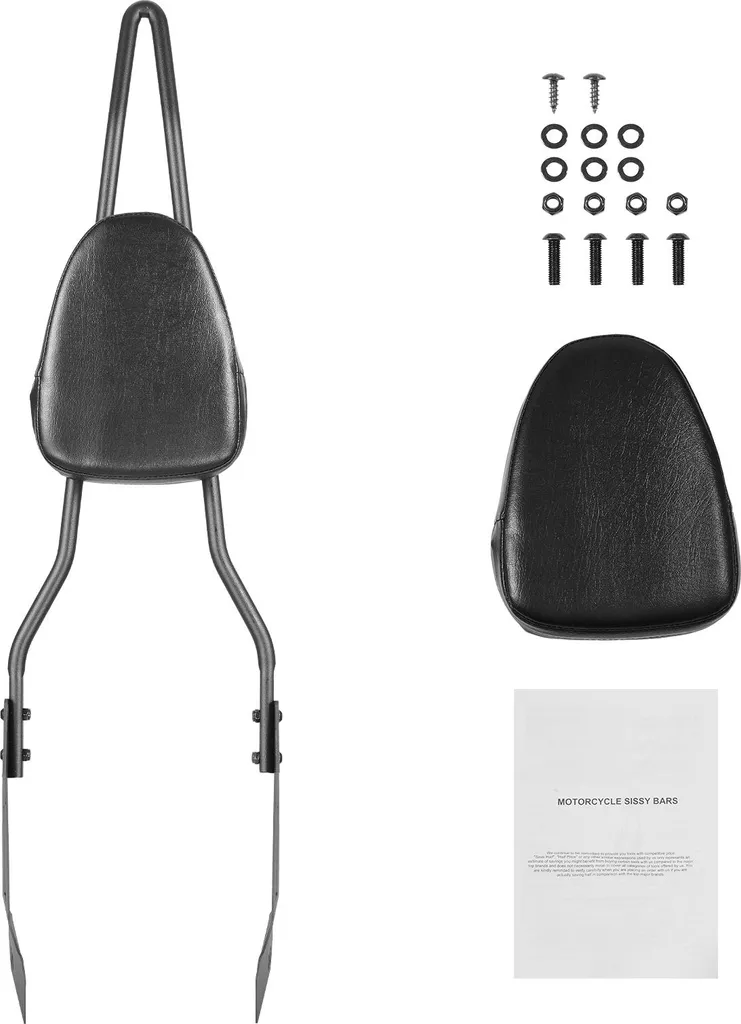 Schienale Passeggero Harley Dyna 73cm SucceBuy - Viaggia Sicuro