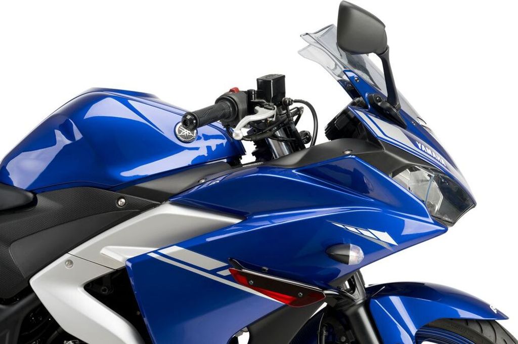 PUIG 3171R Sport Side Spoiler passend fuer YAMAHA YZF-R3 Rot