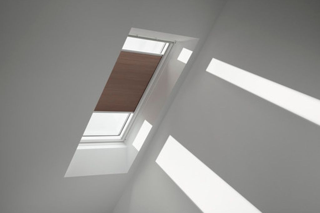 Velux Wabenplissee braun uni manuell FHC PK08 1165S
