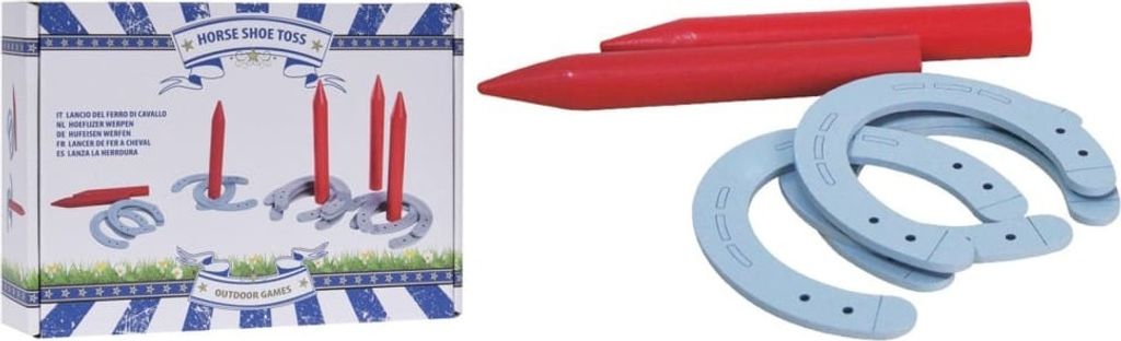 Tender Toys Outdoor-Spiel Horse Shoe Toss Holz