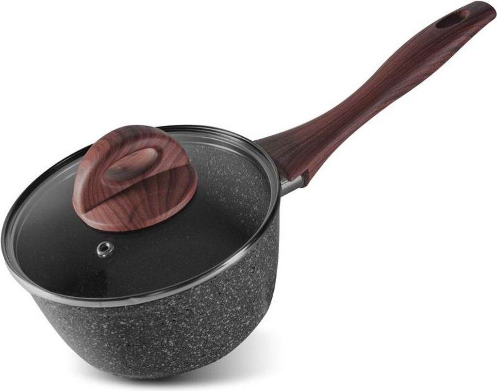 Sauteuse MagicHome Black Marble Line, avec couvercle en Image du produit 