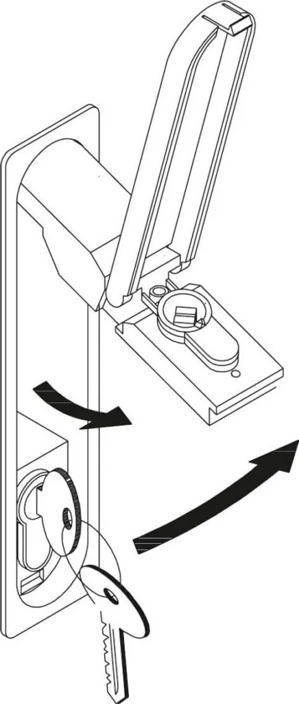 Boîtier de serrure ABN 78842 pour rénovation de porte bois et métal