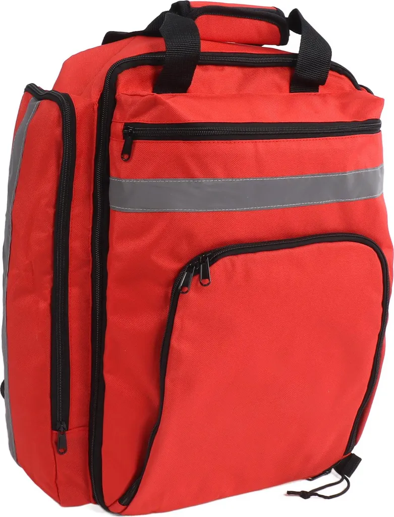 Sac de premiers secours de grande capacité avec compartiments modulables