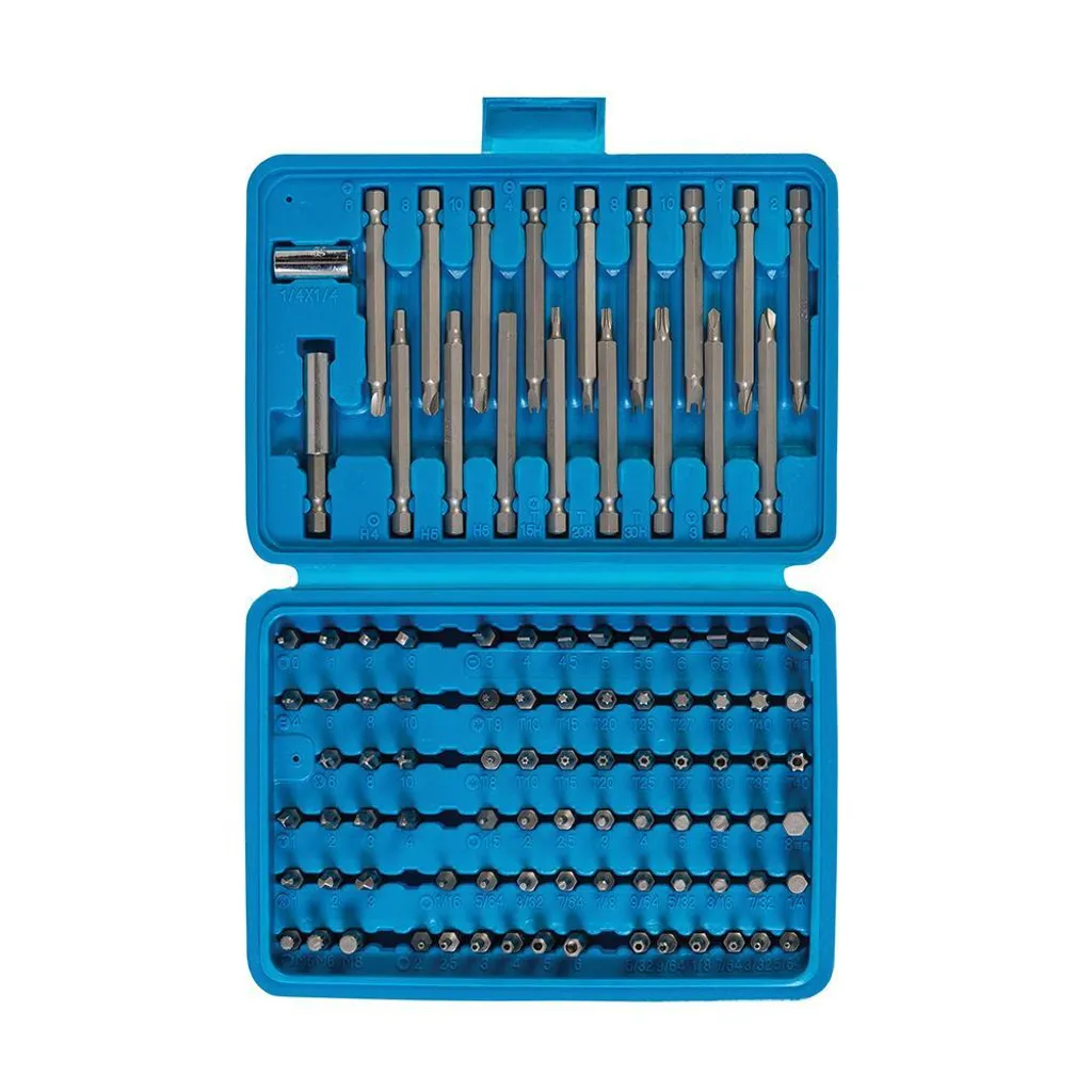Jeu d'embouts de sécurité 98 pièces en acier chrome-vanadium durable - 5