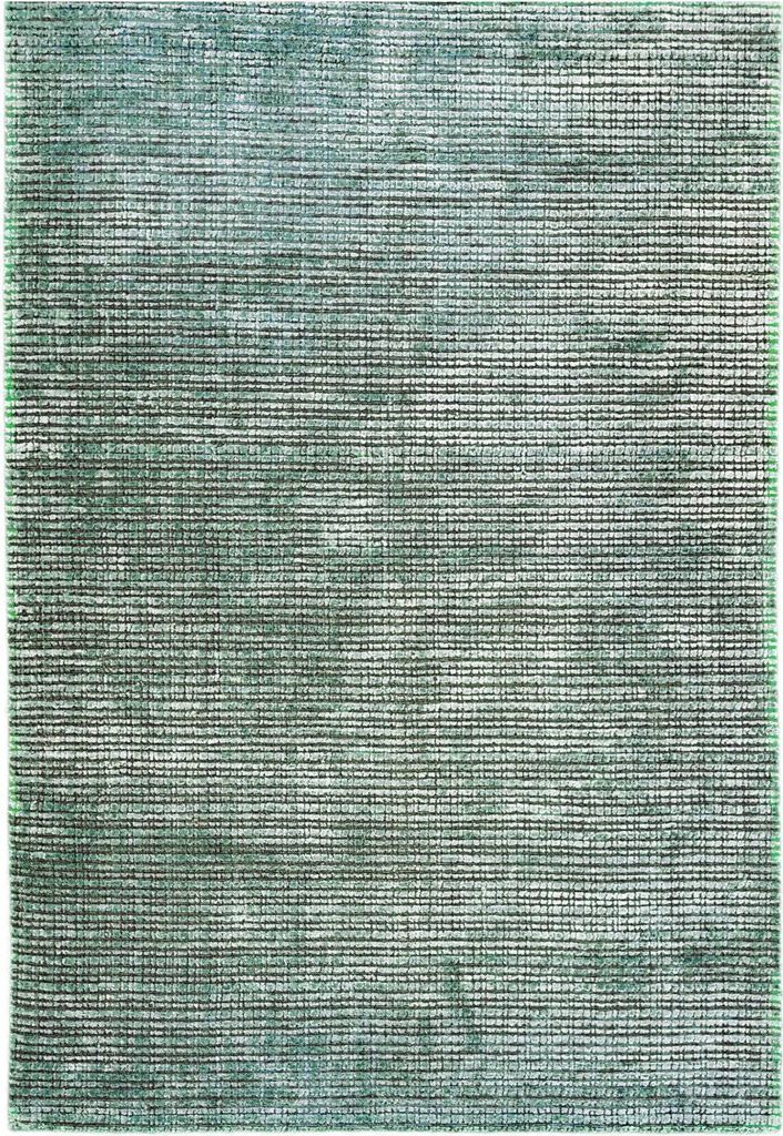Teppich MANDOVI | Farbe: Türkis-Aqua; Größe: 90 x 160 cm | strapazierfähig und leicht zu reinigen | Wohnzimmer | Schlafzimmer