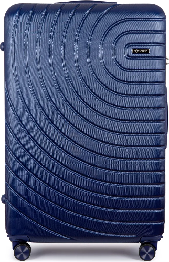 Valigia Solier 83L Navy: Ampia, Sicura e Resistente per Tutta la Famiglia