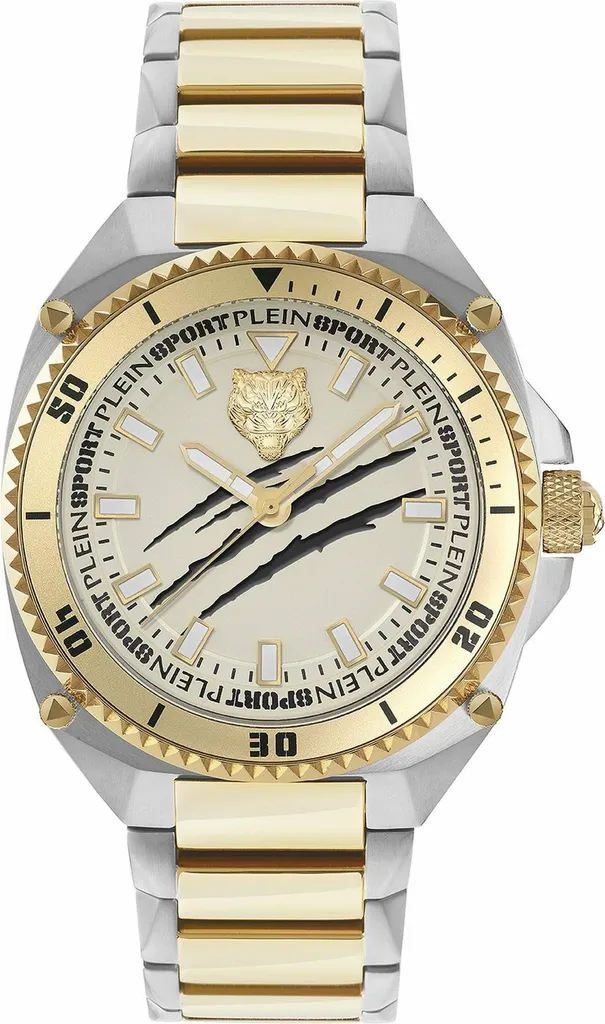 Montre Homme Thunder Force PS8BA0824 Bicolore Champagne Cadran Soleil