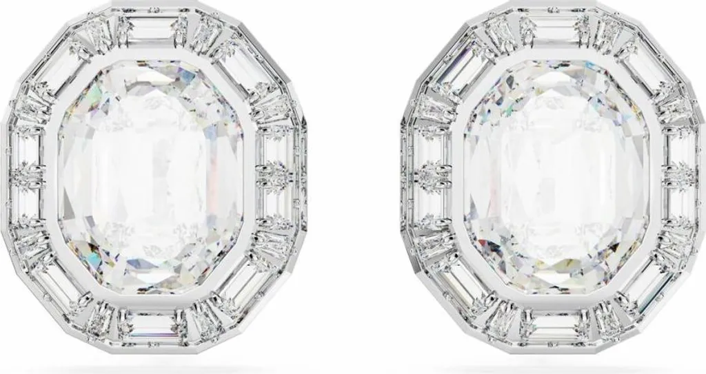 Boucles d'oreilles Swarovski Mesmera 5669913 en métal rhodié