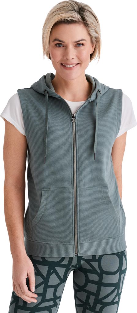 Stooker Women WENKE Damen Sweatweste Regular Fit 44/46 balsam green