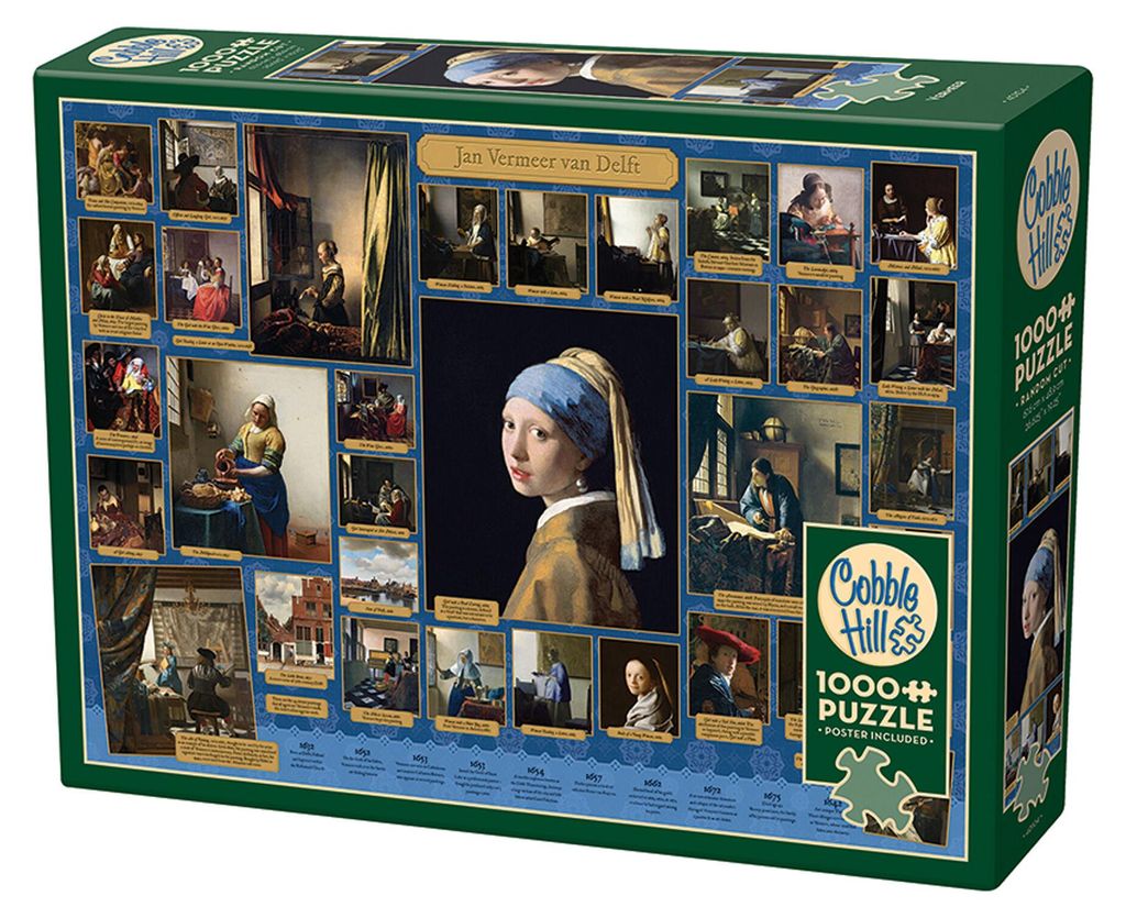 Cobble Hill Vermeer, 1 000 pièces Image du produit 
