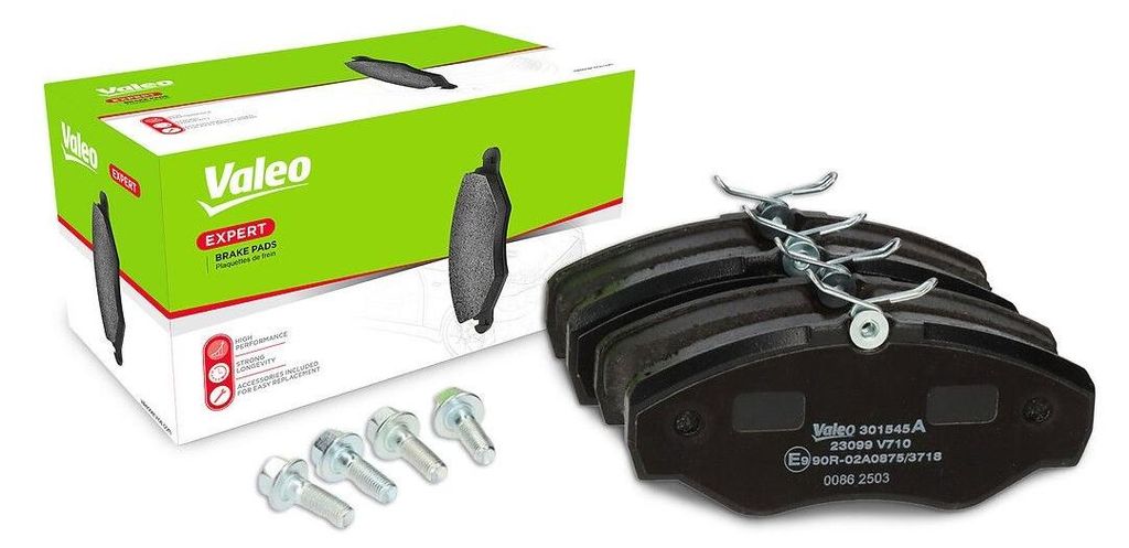 Bremsbelagsatz Scheiben vorne 18,2 mm VALEO für u.a. NISSAN PRIMASTAR