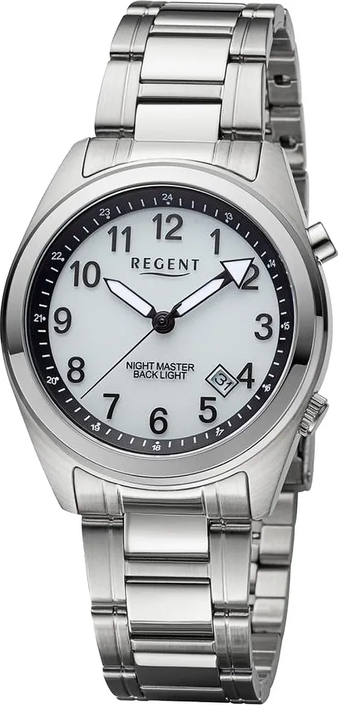 Montre-bracelet Analogique Regent BA-774 Unisexe en Métal Brossé