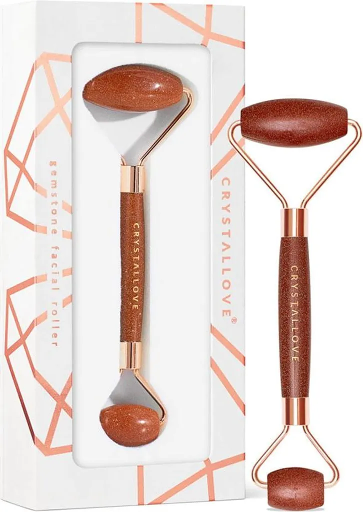 CRYSTALLOVE Appareil de massage facial en sable du désert naturel