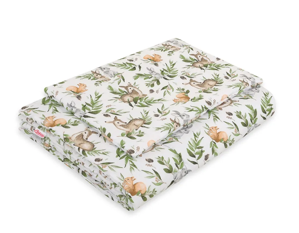 Sommeil Serein Enfant : Literie 135x100 cm Verte Rembourrée Ökotex