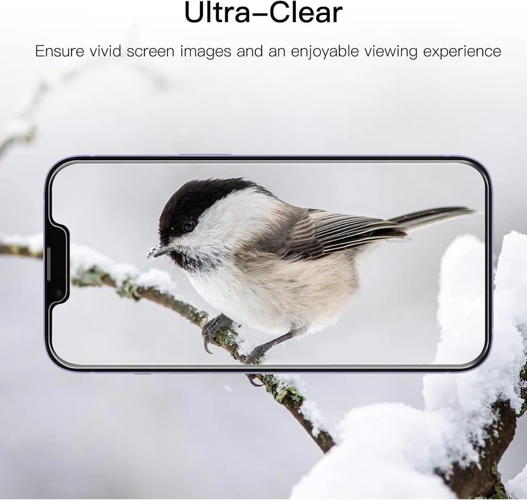 Protection d'Écran iPhone 14 Plus en Verre Blindé Antichoc - Pack de 3
