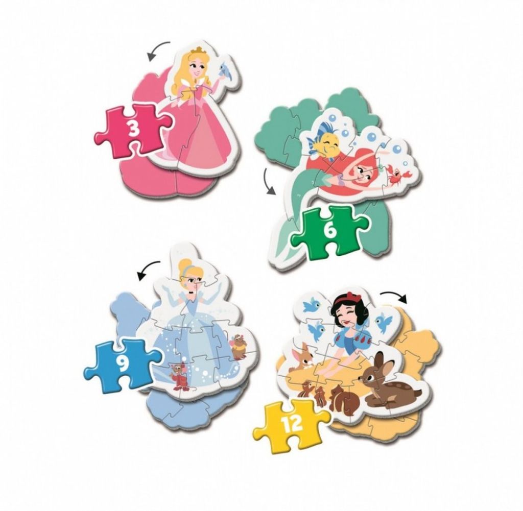 CLEMENTONI Moje první puzzle Disney princezny | Kaufland.cz