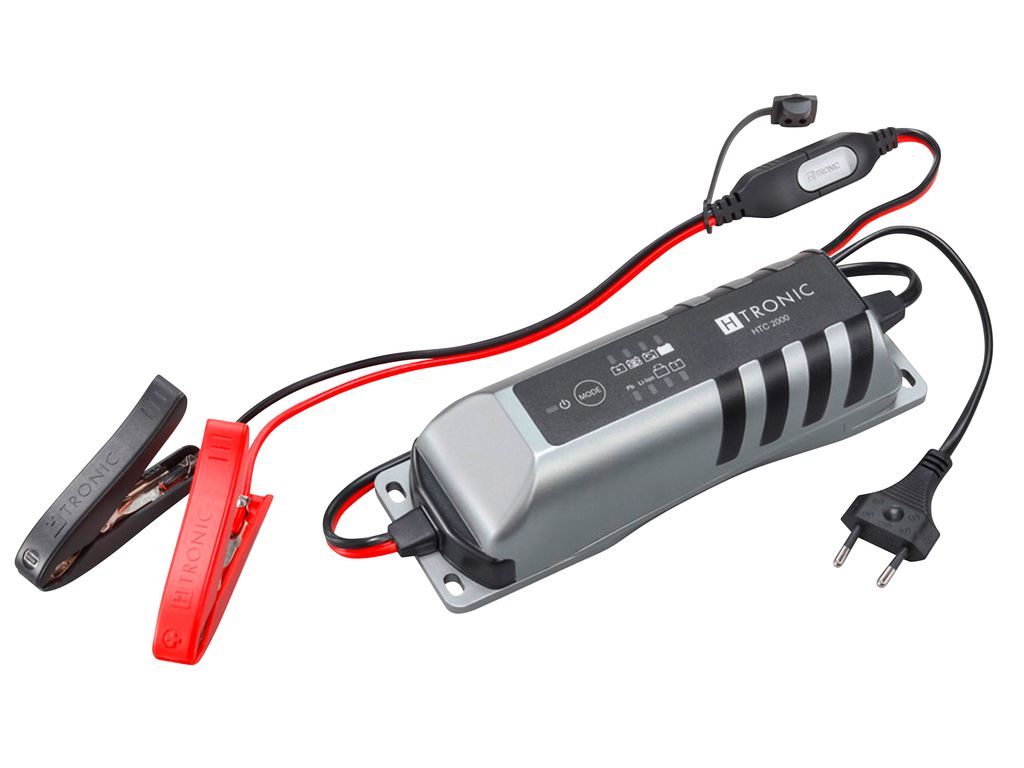 H-TRONIC Automatik-Ladegerät HTC 2000, 12 V Blei- und Produktbild 