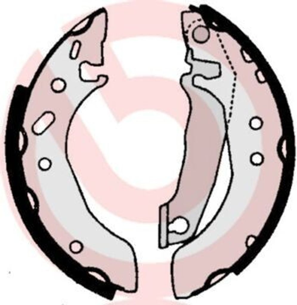 BREMBO S 24 519 - OE 1473043 Bremsbackensatz für Escort V, Escort VI, Escort VII, Orion III (GAL)