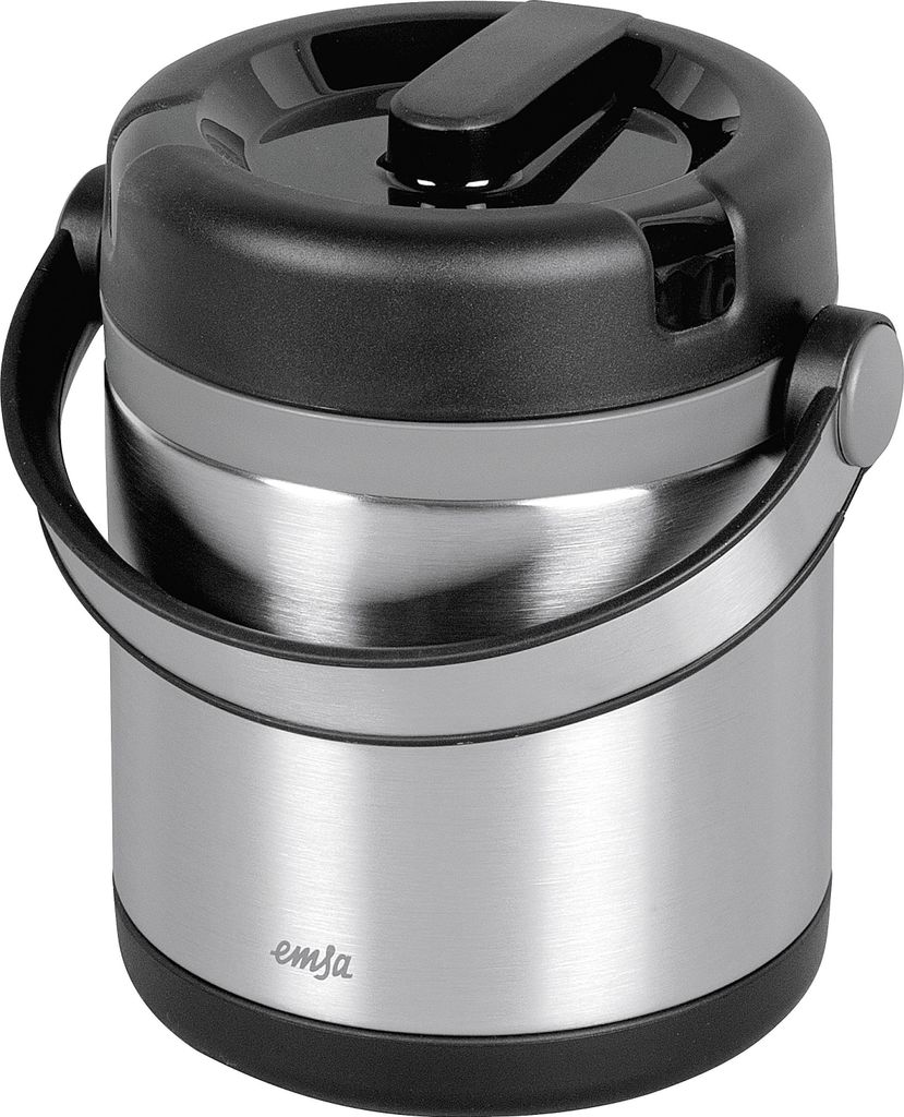 emsa Isolier-Speisegefäß MOBILITY 1,2 Liter schwarz / Produktbild 