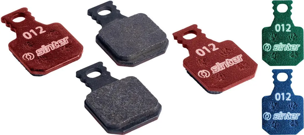 Plaquettes de frein Sinter 012 Magura MT organiques pour vélo électrique