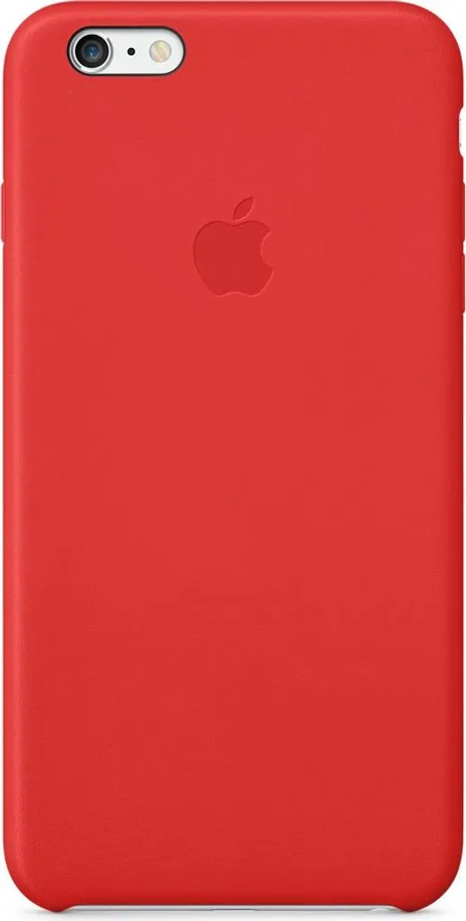 Coque en cuir Apple iPhone 6 Plus MGQY2ZM/A - Protection Rouge Éclatant