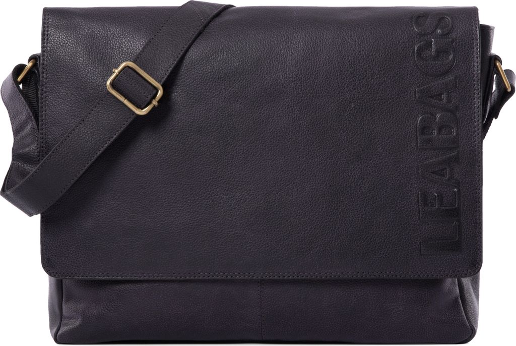 LEABAGS Messenger Bag, Oxford Echtleder