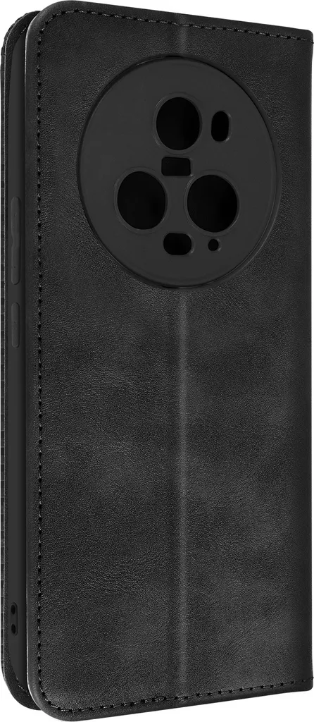 Cover Honor Magic 5 Pro Business - Portafoglio in Pelle e Stand Nero - 1