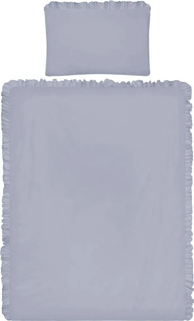 Linge de lit 5 pièces Belisima PURE 100x135 cm bleu pour bébé