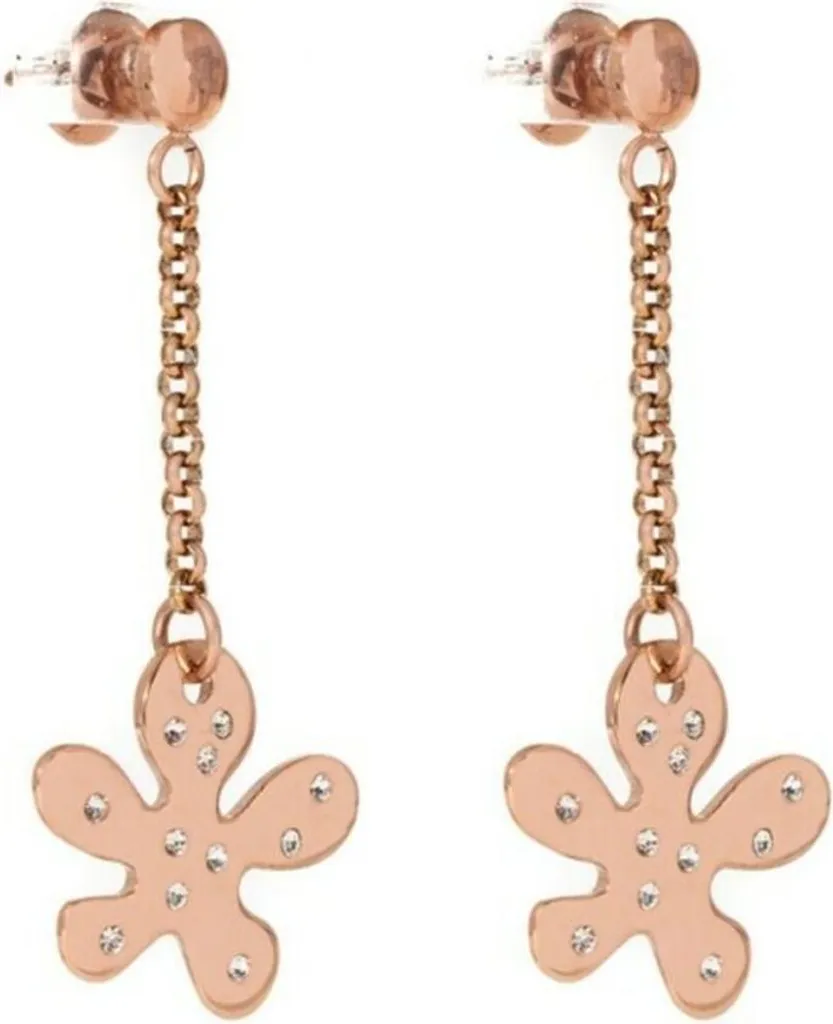 Orecchini Folli Follie 3E2T014RC 5cm - Gioielli Donna Rose Gold
