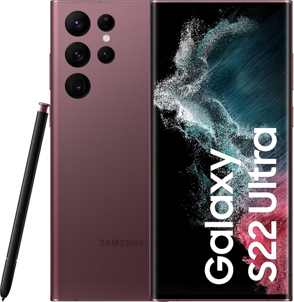 Samsung SM-S908B Galaxy S22 Ultra 8+128GB 6,8" 5G bordowy Zdjęcie produktu 1