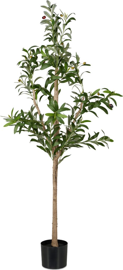 Kunst-Olivenbaum - im Topf - 150 cm - für drinnen