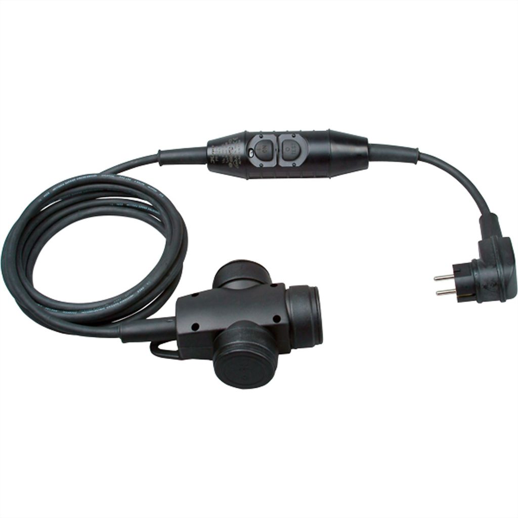 BACHMANN PRCD-S Lg: 3,15m 230V 16A 30mA, Schutzkontaktverlängerung H07RN-F 3G1,5mm