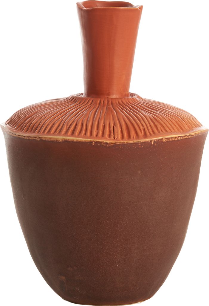 Light & Living - Vase NEIRA - Ø20x29cm - Braun