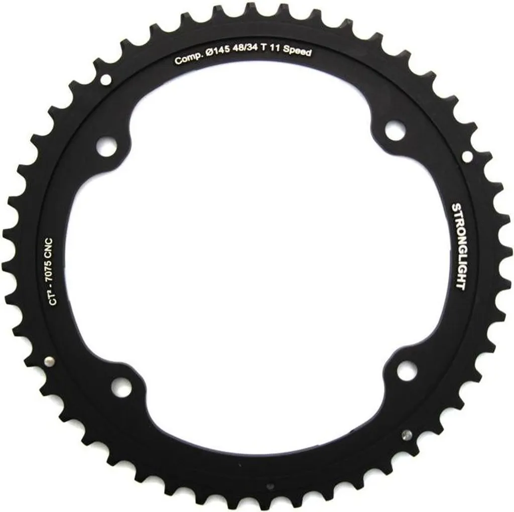Plateau Stronglight 48 Dents pour Transmission Campagnolo 11V 145mm