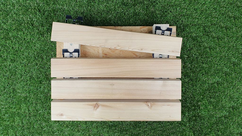 HS24 Pan-Clips für Rhombusleisten B 65-70mm, 50 Stck/Pack, Produktbild 1