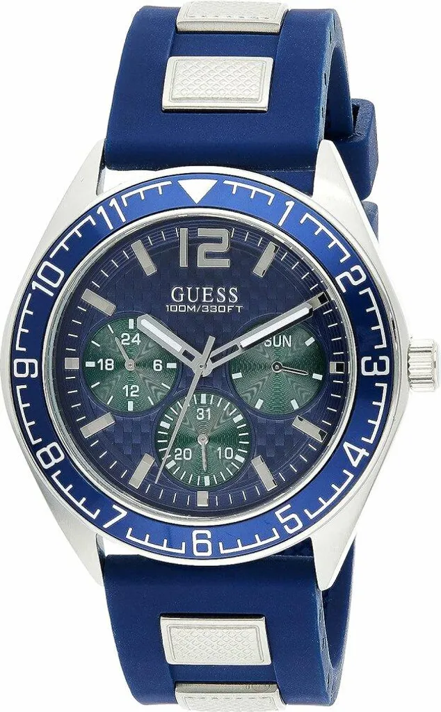 Guess W1167G1 Orologio Uomo Blu 46MM - Stile Urbano Multifunzione - 4