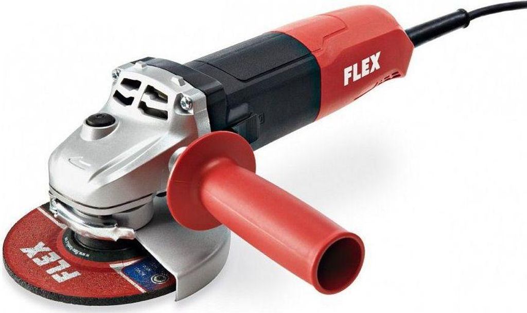 A power tool, specifically an angle grinder, is shown against a white background.