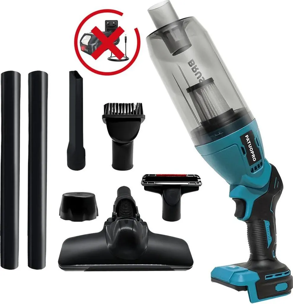 Aspirateur Brushless 22Kpa Puissant 250W sans Sac Appareil Nu Standard EU