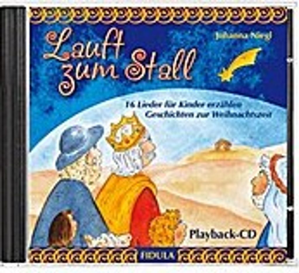 Lauft zum Stall - Playback-CD