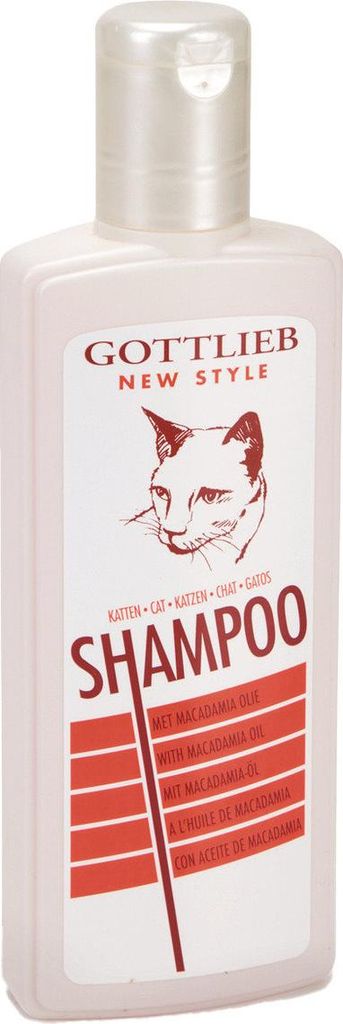 Gottlieb Katzen-Shampoo + Nerzöl, Inhalt: 300 ml Produktbild 