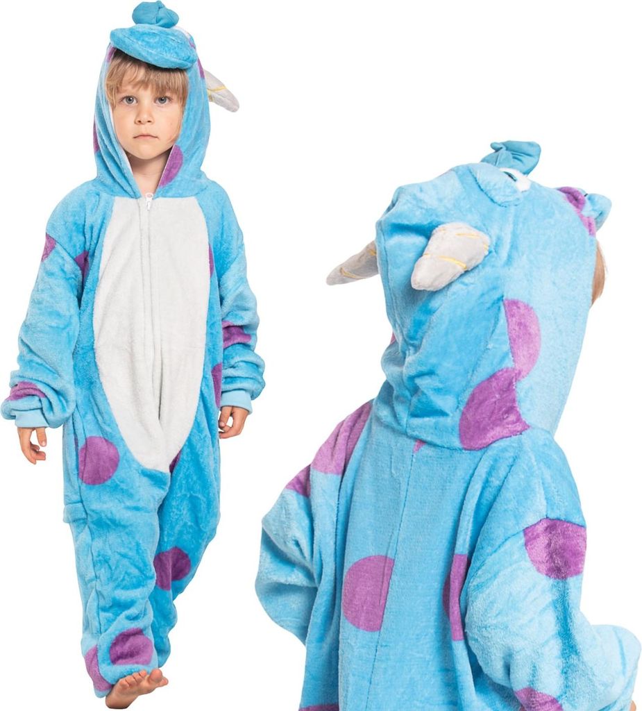 Nikcorp Oblek Pyžamo Dámské Dětské Onesie Postava Modrá Obrázek produktu 