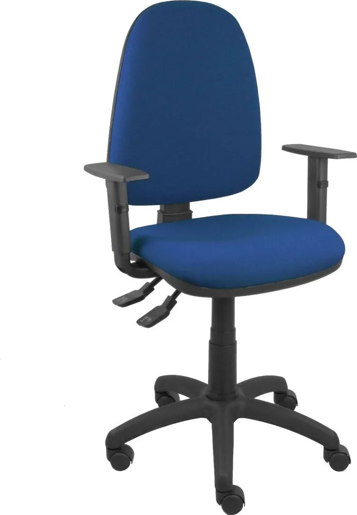 Fauteuil de jardin multiposition Bali Ayna S bleu marine réglable