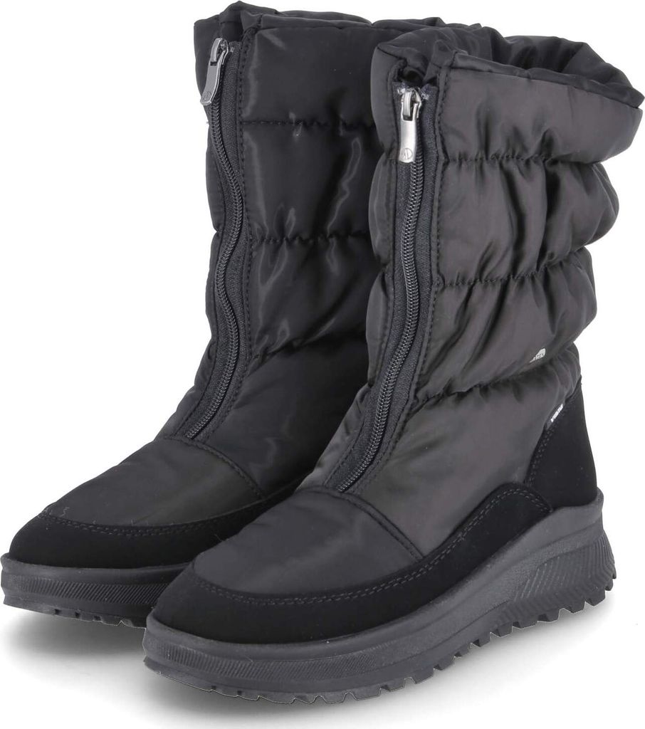 Vista Damen Winterstiefel/ Snowboots Schwarz Textil Produktbild 